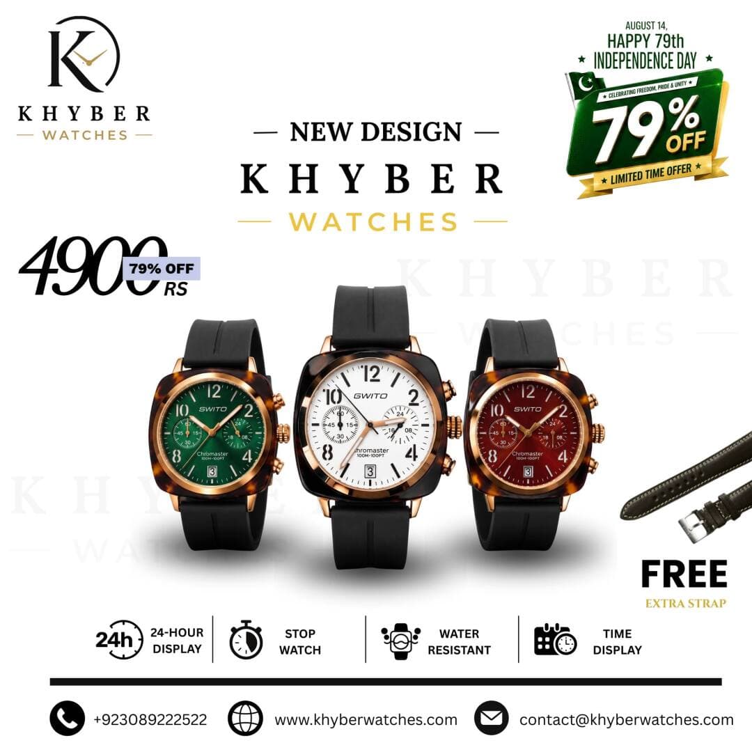 Heritage Edition Steel Chronograph Watch